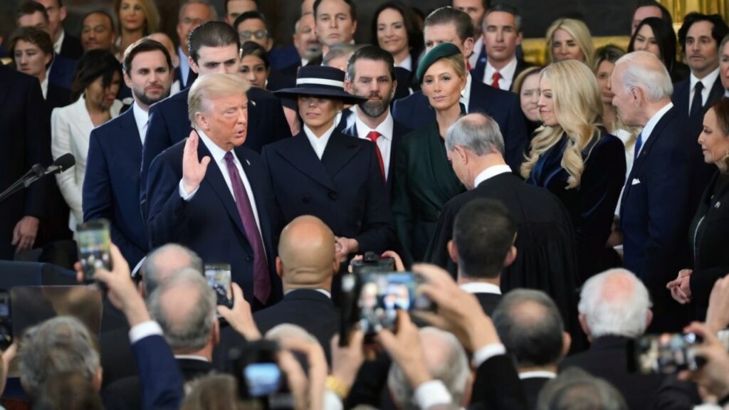 Trumpov inauguračný prejav: Dva stavy núdze a koniec Green New Dealu